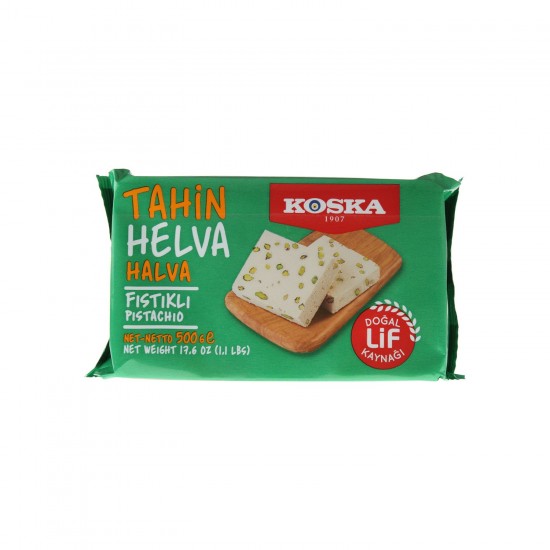 Koska Tahini halva with pistachio 500 gr